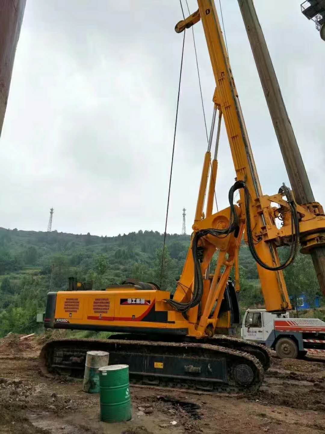 徐工280旋挖鉆助力山東濟南房建 租賃旋挖就上無(wú)限達